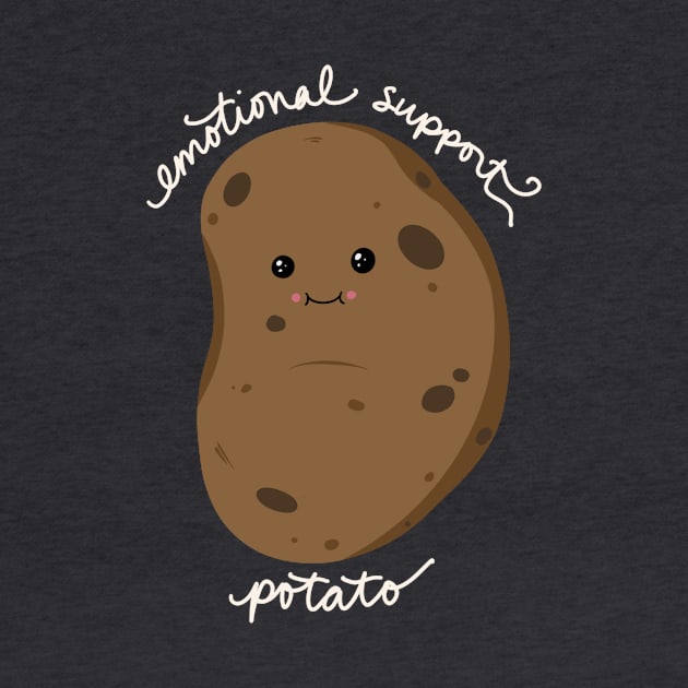 Emotional Support Potato by cskartist